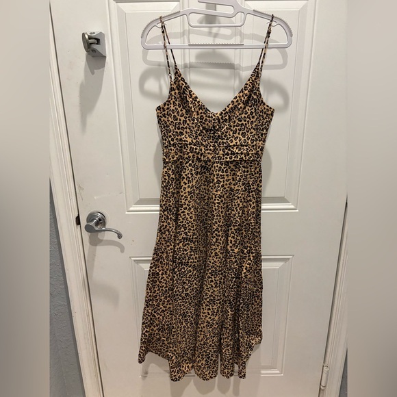 farm rio leopard dress sz small - Picture 2 of 3